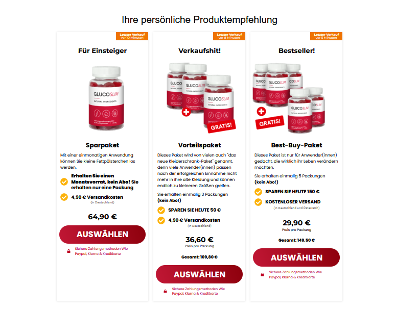 GlucoSlim Kapseln - {2024 Offizielle Website}