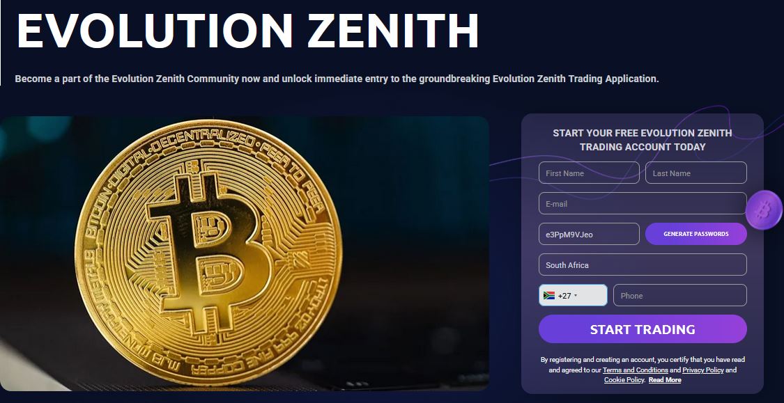 Evolution Zenith Reviews 2025 - Legit Crypto Trading Platform?